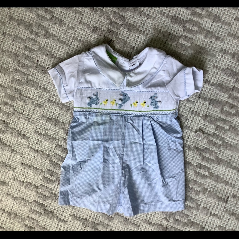 Easter romper size 6 months.